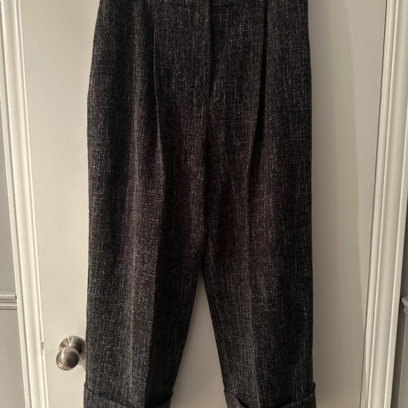 Club Monaco Pleated High Rise Pants - Picture 3 of 5